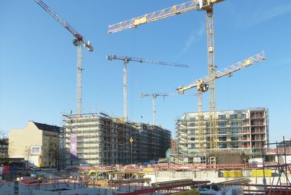 Baustelle (© Landeshauptstadt Düsseldorf)