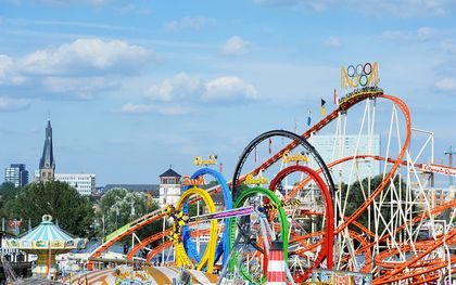 La plus grande kermesse sur les bords du Rhin