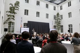 Kick-off-Veranstaltung für das Kommunale Integrationsmanagement - Blick in den Veranstaltungsraum im Max-Haus 