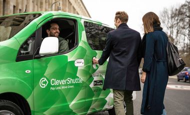 Taxi Ruf und CleverShuttle sind Kooperationspartner der Düsseldorf Convention für umweltgerechte Mobiliät © Düsseldorf Marketing GmbH