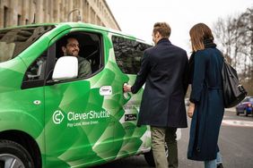 Taxi Ruf und CleverShuttle sind Kooperationspartner der Düsseldorf Convention für umweltgerechte Mobiliät © Düsseldorf Marketing GmbH