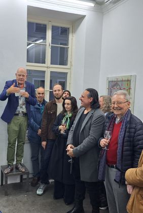 Nachmittag der Vernissage in den Räumlichkeiten der JEF ©Johanna-Ey-Foundation