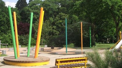 Wasserlandschaft am Schlosspark Eller