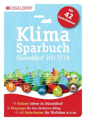 Titelseite des Düsseldorfer Klimasparbuchs