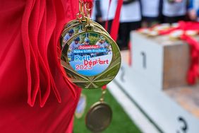 Foto von der Medaille