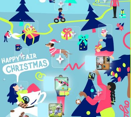 Fairtrade Adventskalender - Ausschnitt