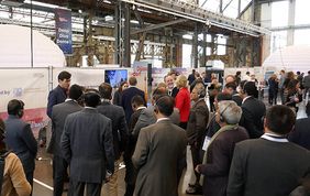 Zahlreiche Gruppen besuchten auf dem Digital Demo Day den Gemeinschaftsstand „International Startup-Booster“ der Wirtschaftsförderung Copyright Wirtschaftsförderung