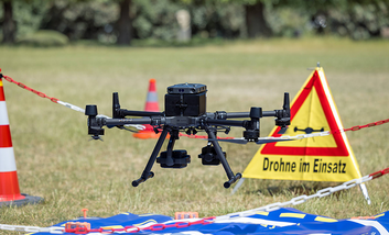 Erlebnistag Geodäsie 2023 - Drohne im Einsatz
