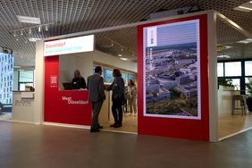 Impressionen vom Messestand © Landeshauptstadt Düsseldorf 