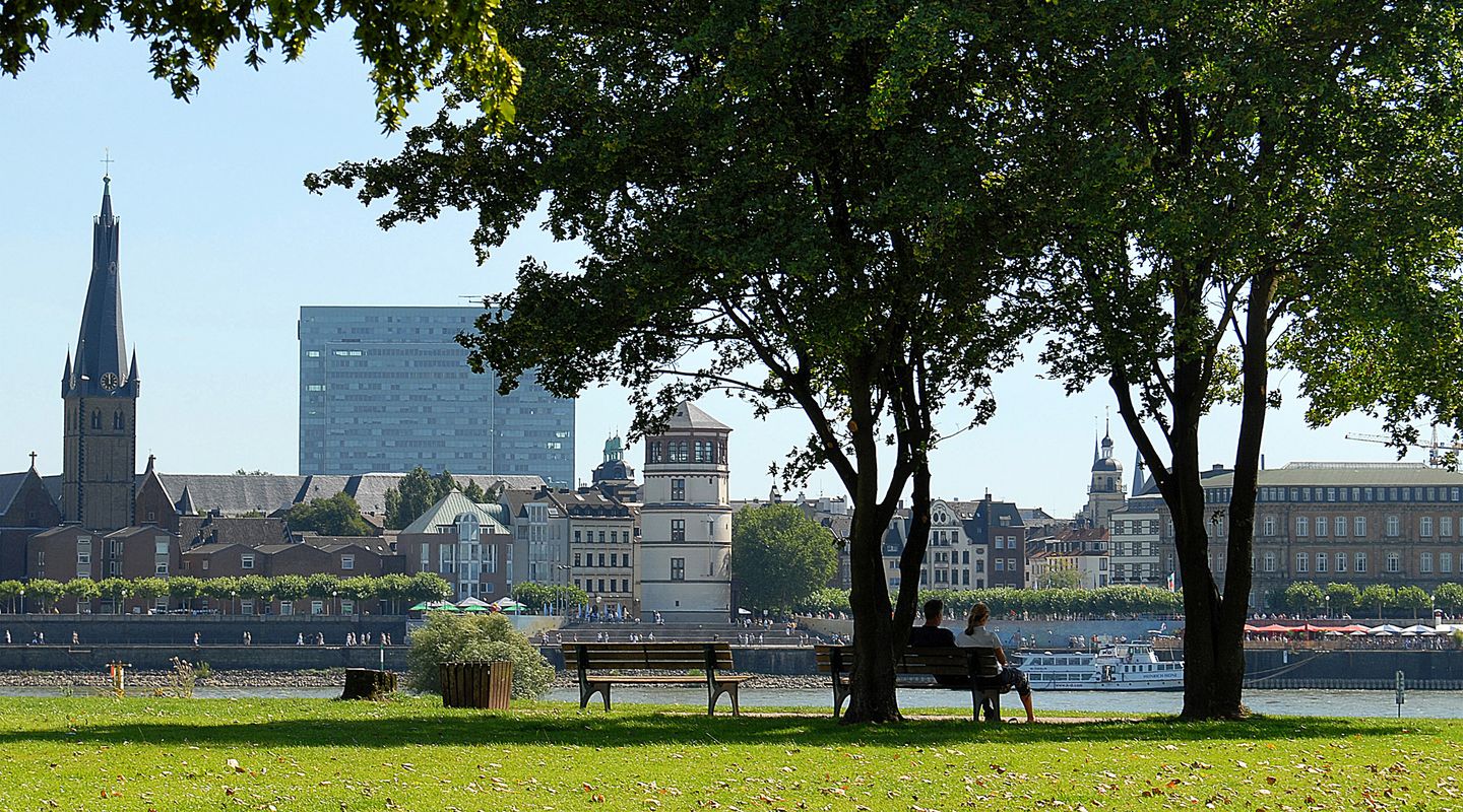 La Vielle ville sur les bords du Rhin