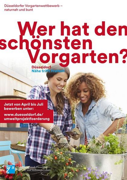 Flyer klimafreundliche und artenreiche Vorgärten