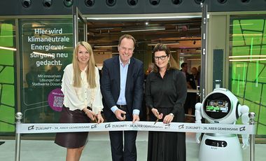 Feierliche Eröffnung des Club der Zukunft © Landeshauptstadt Düsseldorf/ David Young 