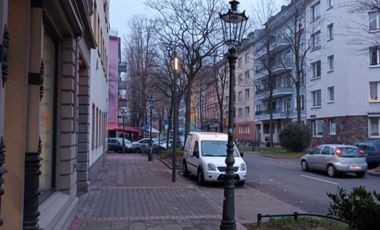 Lichtstele an der Flügelstraße © Landeshauptstadt Düsseldorf