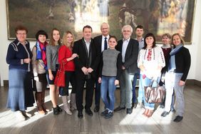 Ukrainische Delegation; Foto: Young