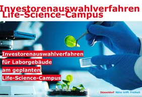 Investorenverfahren Life-Science-Campus Düsseldorf © Wirtschaftsförderung Düsseldorf 